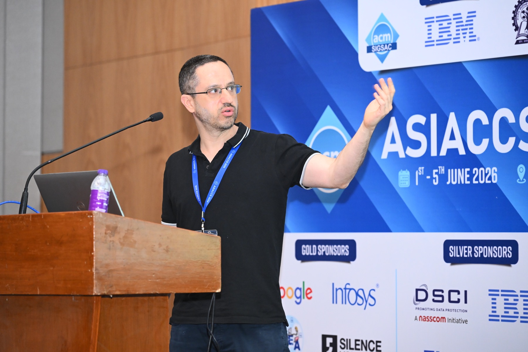Doron Zarchy presenting at AsiaCCS 2026